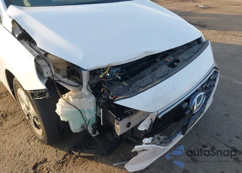 2020 Hyundai Ioniq Hybrid Blue from USA, damaged, VIN KMHC65LC7LU238841